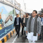मुख्यमंत्री श्री पुष्कर सिंह धामी ने बुधवार को हल्द्वानी स्थित गौलापार स्पोर्ट्स स्टेडियम में आयोजित हो रहे 38 वें राष्ट्रीय खेलों की विभिन्न व्यवस्थाओं का निरीक्षण किया।