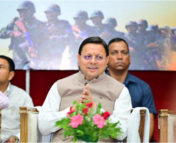 मुख्यमंत्री पुष्कर सिंह धामी ने गढ़ीकैंट स्थित दून सैनिक इंस्टीट्यूट में ऑपरेशन सिंदूर की सफलता पर ‘एक संवाद : वीर सैनिकों के साथ‘ कार्यक्रम में प्रतिभाग किया।