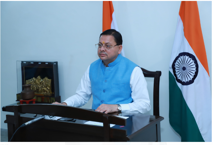 मुख्यमंत्री पुष्कर सिंह धामी ने सोमवार को मालन पुल सहित 07 योजनाओ का मुख्यमंत्री ने किया वर्चुअल लोकार्पण