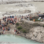 Pushkar Kumbh Begins in Mana Village, Devotees from South India Take a Holy Dip in Faith