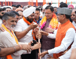 खेत बचाओ अभियान’ का शुभारंभ, केंद्रीय कृषि मंत्री एवं मुख्यमंत्री का भव्य स्वागत