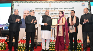 इन्दिरा गाँधी राष्ट्रीय वन अकादमी में 2024 बैच के भारतीय वन सेवा परिवीक्षार्थियों का दीक्षांत समारोह सम्पन्न, केंद्रीय वन मंत्री श्री भूपेंद्र यादव रहे मुख्य अतिथि