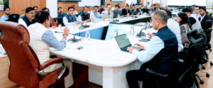 मुख्य सचिव की अध्यक्षता में पुलिस विभाग एवं बैंकों के साथ समन्वय बैठक आयोजित