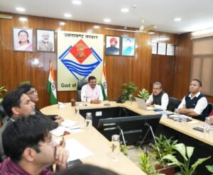 मुख्य सचिव श्री आनन्द बर्द्धन की अध्यक्षता में शुक्रवार को सचिवालय में कौशल विकास एवं सेवायोजन विभाग एवं इंडस्ट्री सहित प्राईवेट प्रशिक्षण संस्थानों के प्रतिनिधियों के साथ प्रदेश का स्टेट स्किल डेवलपमेंट प्लान तैयार किए जाने के सम्बन्ध में बैठक आयोजित की गई।