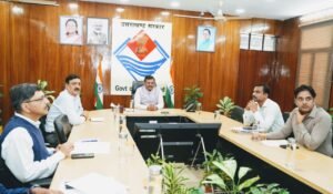 निजी विश्वविद्यालयों में नर्सिंग पाठ्यक्रमों के संचालन के संदर्भ में मुख्य सचिव की अध्यक्षता में उच्च अधिकार प्राप्त समिति की बैठक